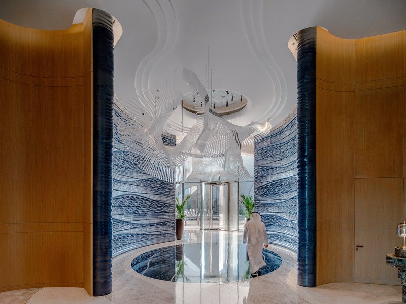 Blue Voyage: Ceramic Feature Walls by Studio RAP at Jumeirah Marsa Al Arab, Dubai 2 preview 3274 3 110797 sc v2com 2