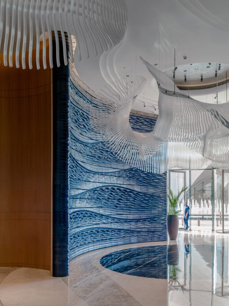Blue Voyage: Ceramic Feature Walls by Studio RAP at Jumeirah Marsa Al Arab, Dubai 4 preview 3274 3 110801 sc v2com